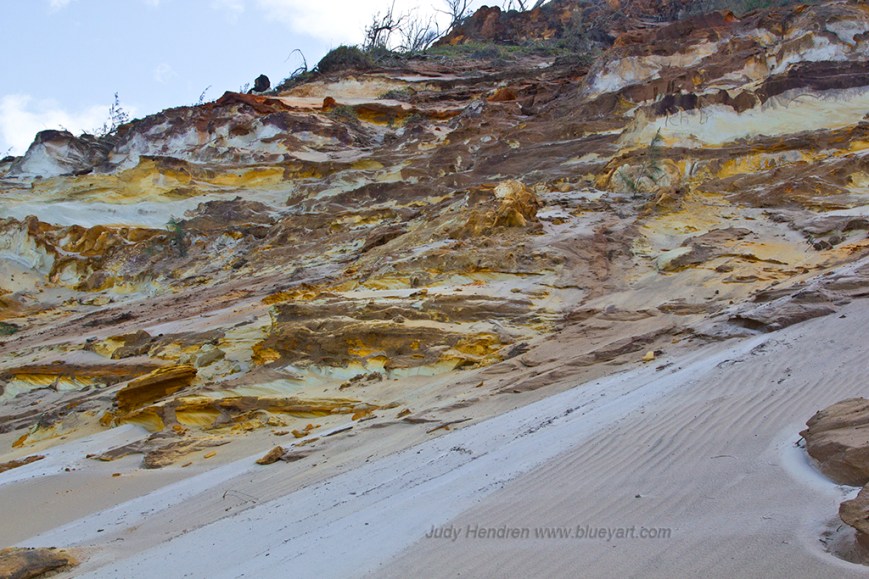 Coloured Sands, Rainbow Beach.