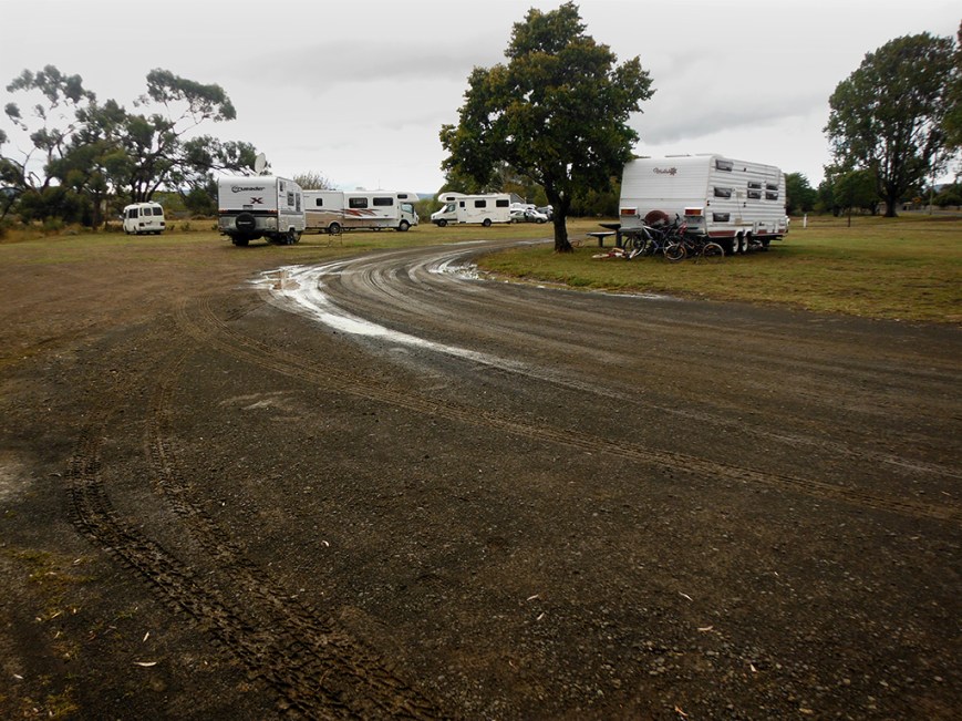 Camping at Campbell Town